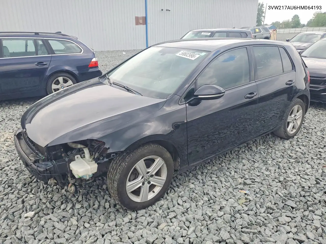 2017 Volkswagen Golf S VIN: 3VW217AU6HM064193 Lot: 59802996