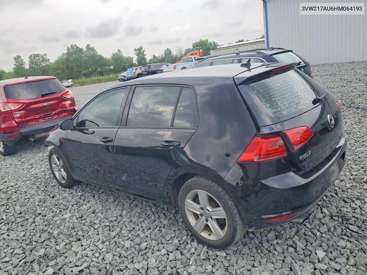 2017 Volkswagen Golf S VIN: 3VW217AU6HM064193 Lot: 59802996