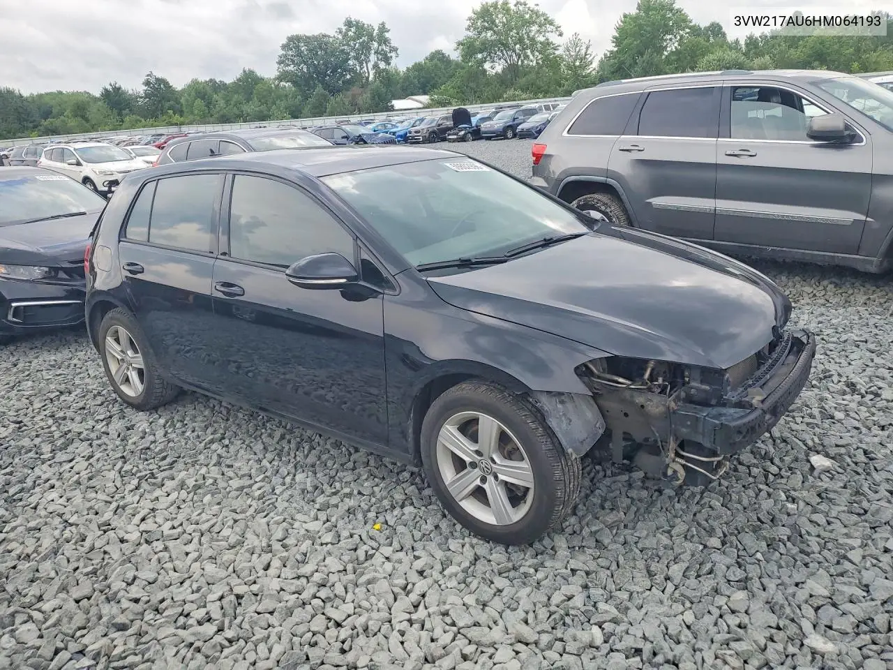 2017 Volkswagen Golf S VIN: 3VW217AU6HM064193 Lot: 59802996