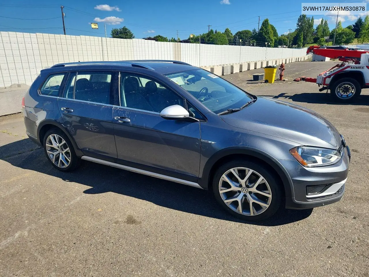 2017 Volkswagen Golf Alltrack S VIN: 3VWH17AUXHM530878 Lot: 60074486