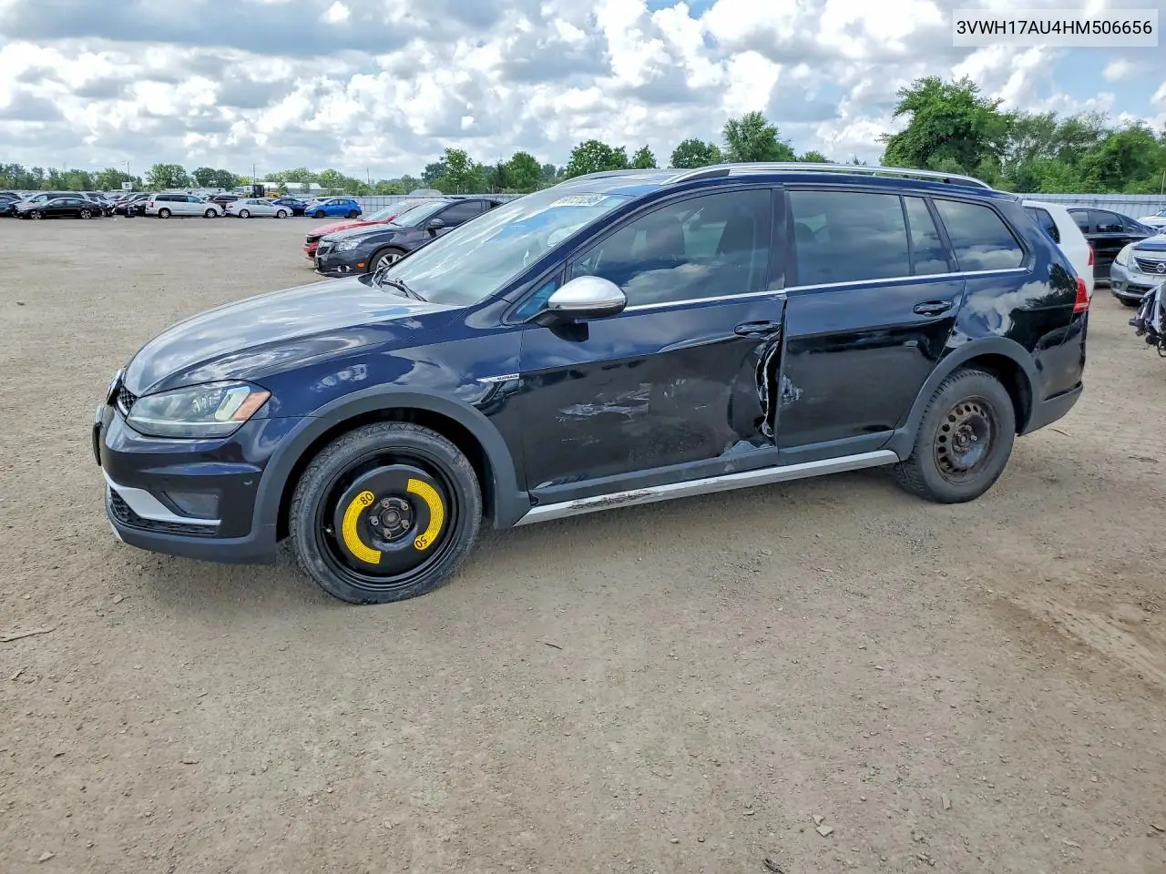 2017 Volkswagen Golf Alltrack S VIN: 3VWH17AU4HM506656 Lot: 60131296