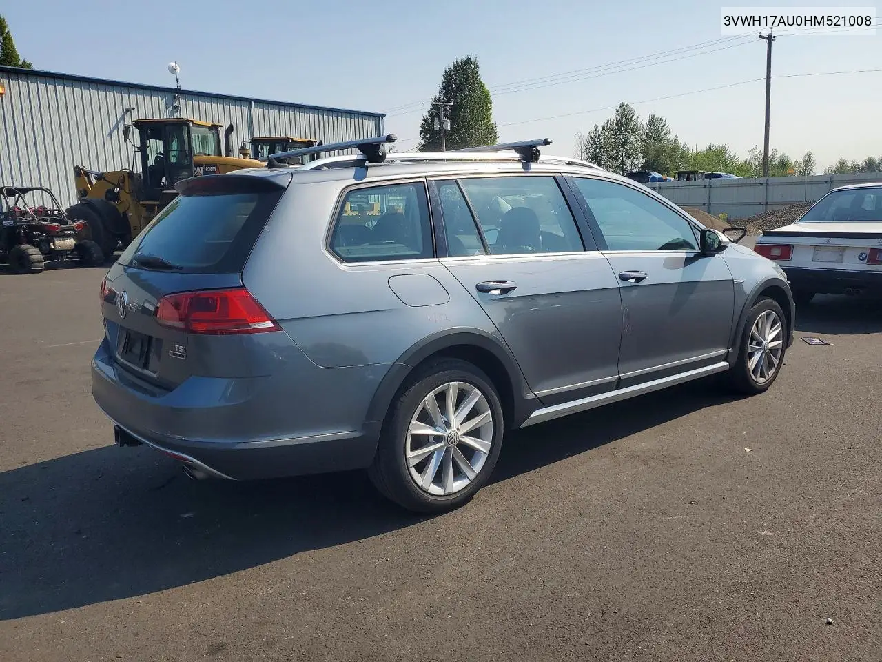 2017 Volkswagen Golf Alltrack S VIN: 3VWH17AU0HM521008 Lot: 61802246