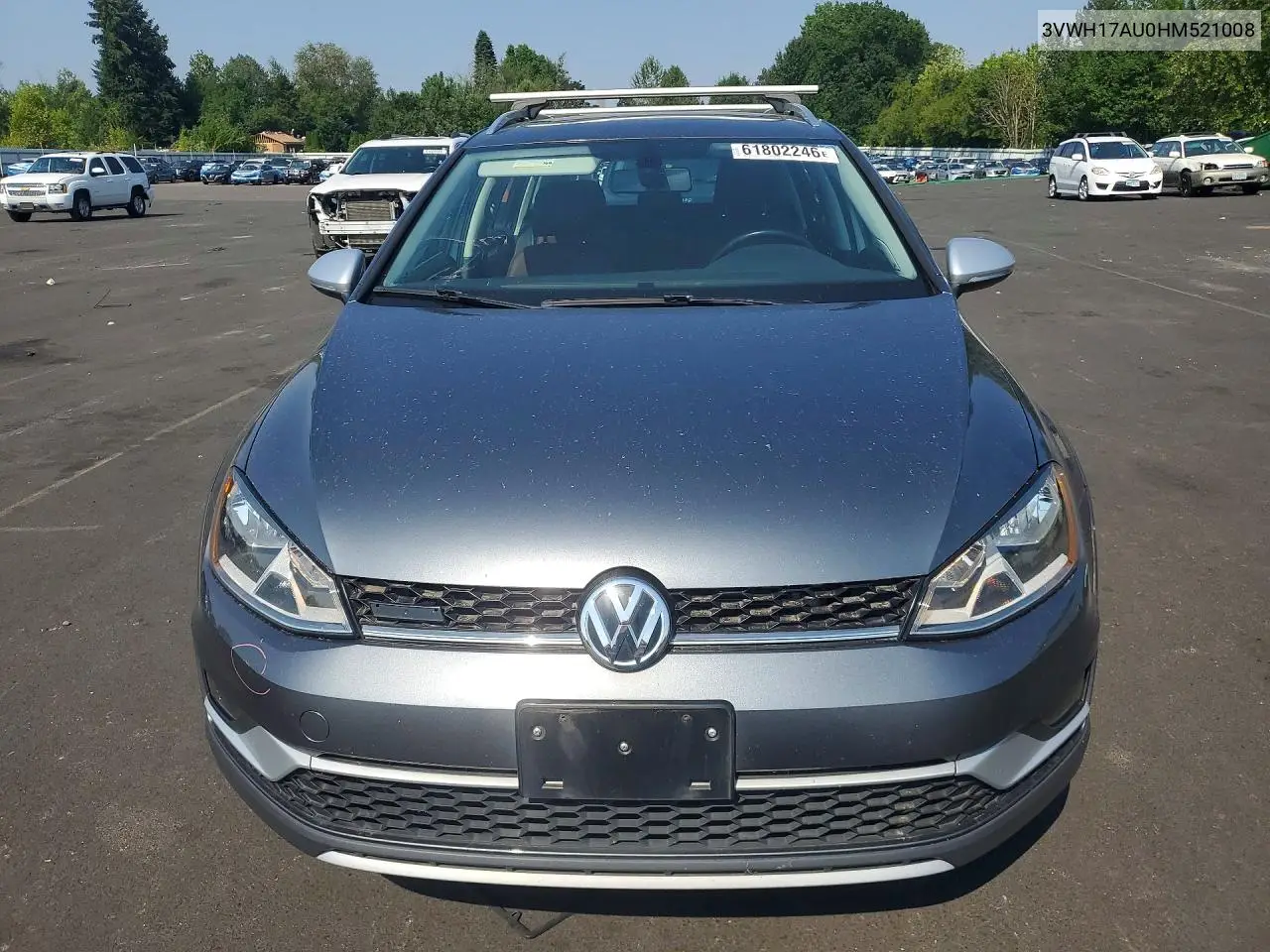 2017 Volkswagen Golf Alltrack S VIN: 3VWH17AU0HM521008 Lot: 61802246