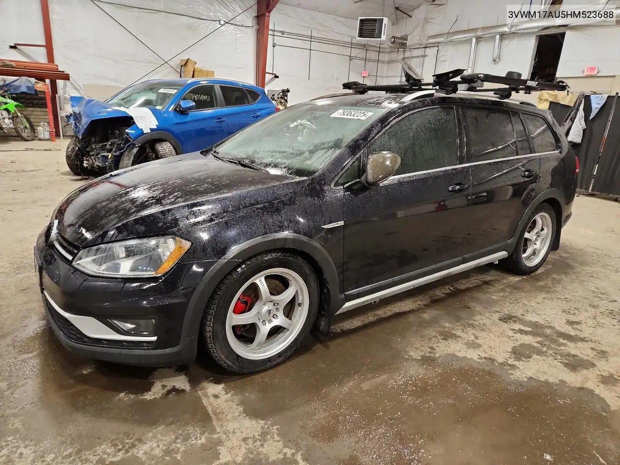 2017 Volkswagen Golf Alltrack S VIN: 3VWM17AU5HM523688 Lot: 79363225