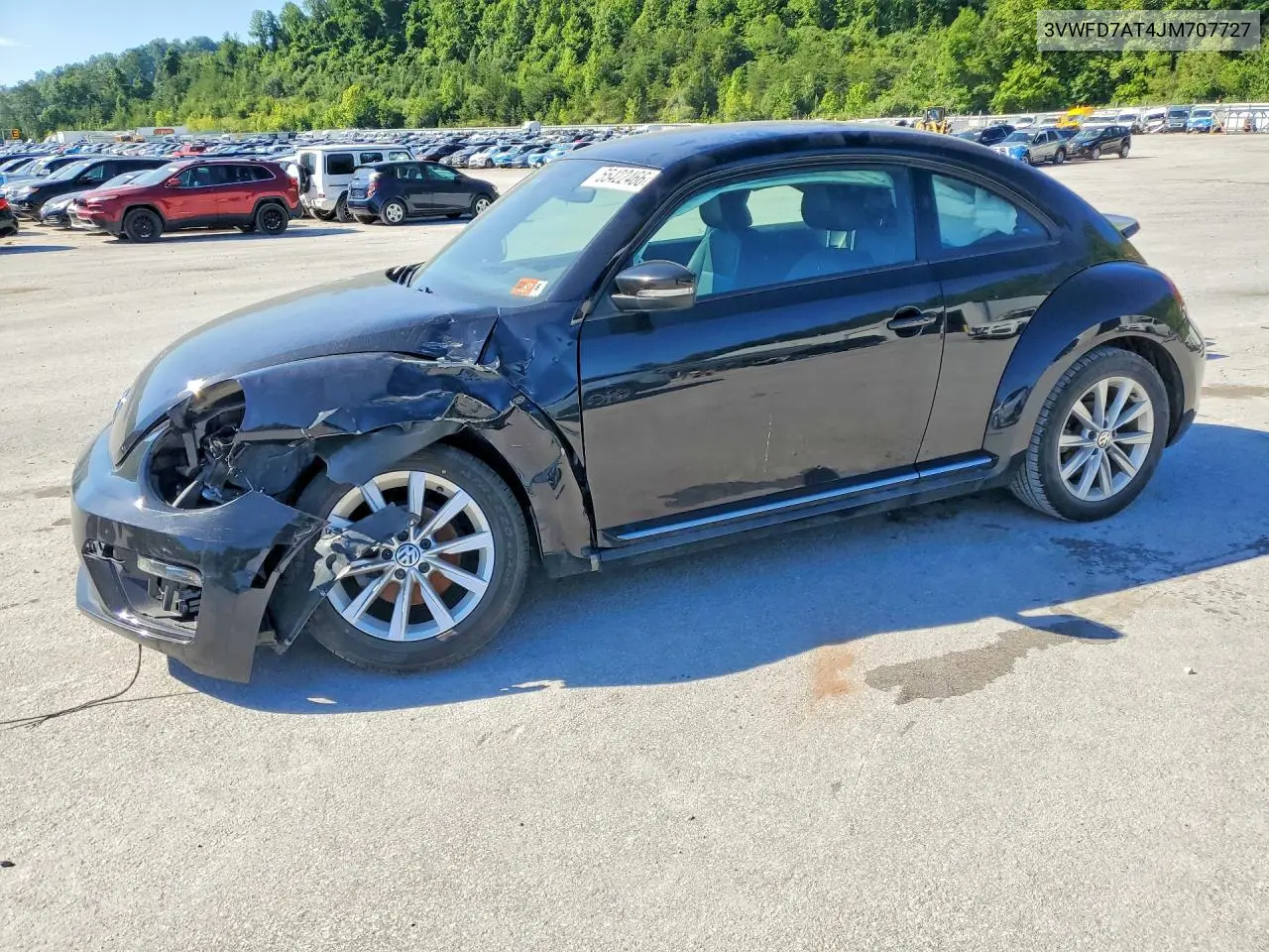 2018 Volkswagen Beetle S VIN: 3VWFD7AT4JM707727 Lot: 55422466