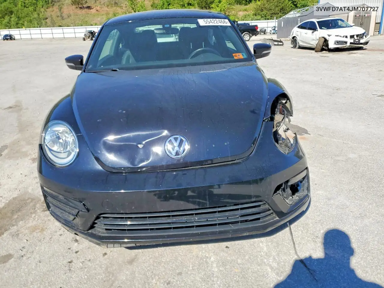 2018 Volkswagen Beetle S VIN: 3VWFD7AT4JM707727 Lot: 55422466