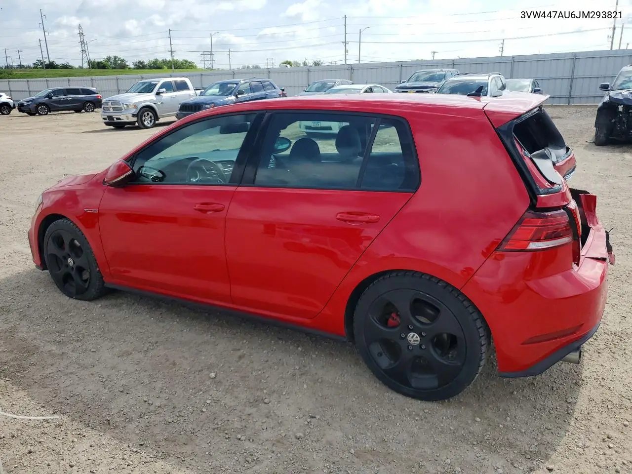 2018 Volkswagen Gti S VIN: 3VW447AU6JM293821 Lot: 56408376