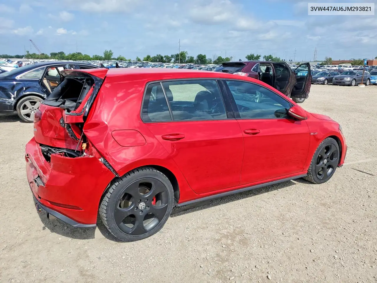 2018 Volkswagen Gti S VIN: 3VW447AU6JM293821 Lot: 56408376