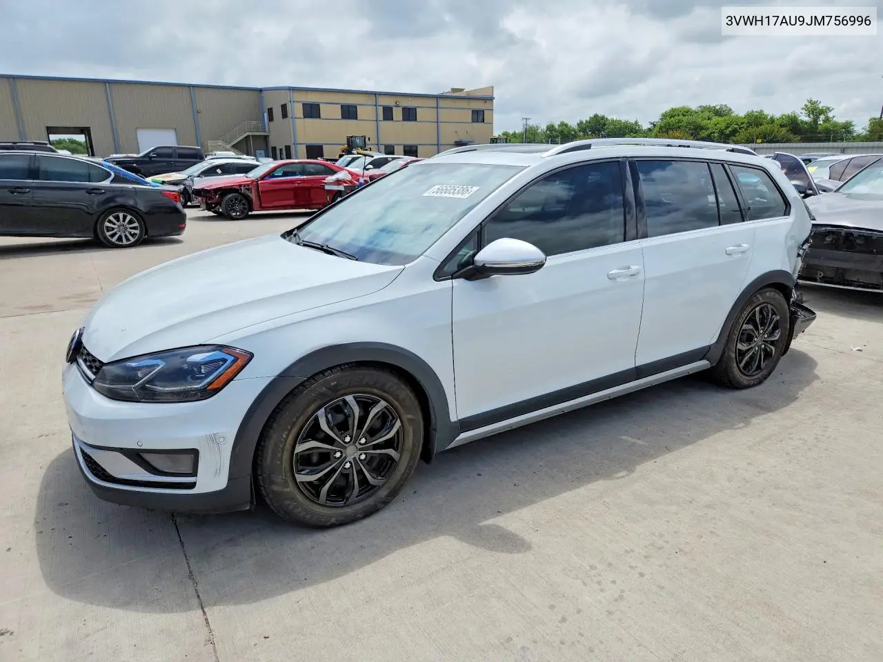 2018 Volkswagen Golf Alltrack S VIN: 3VWH17AU9JM756996 Lot: 56605386