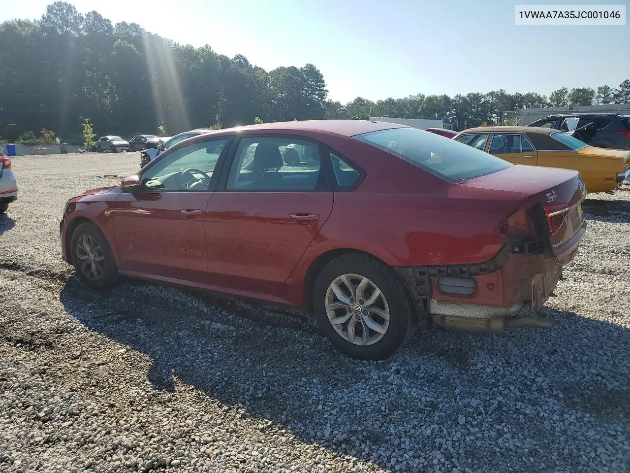 2018 Volkswagen Passat S VIN: 1VWAA7A35JC001046 Lot: 56673576
