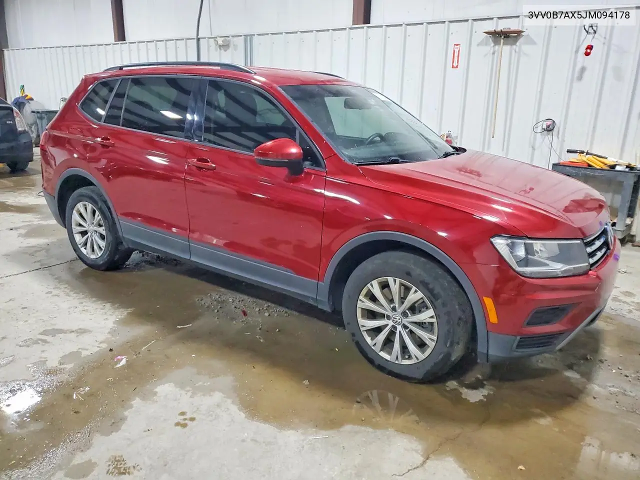 2018 Volkswagen Tiguan S VIN: 3VV0B7AX5JM094178 Lot: 57352416