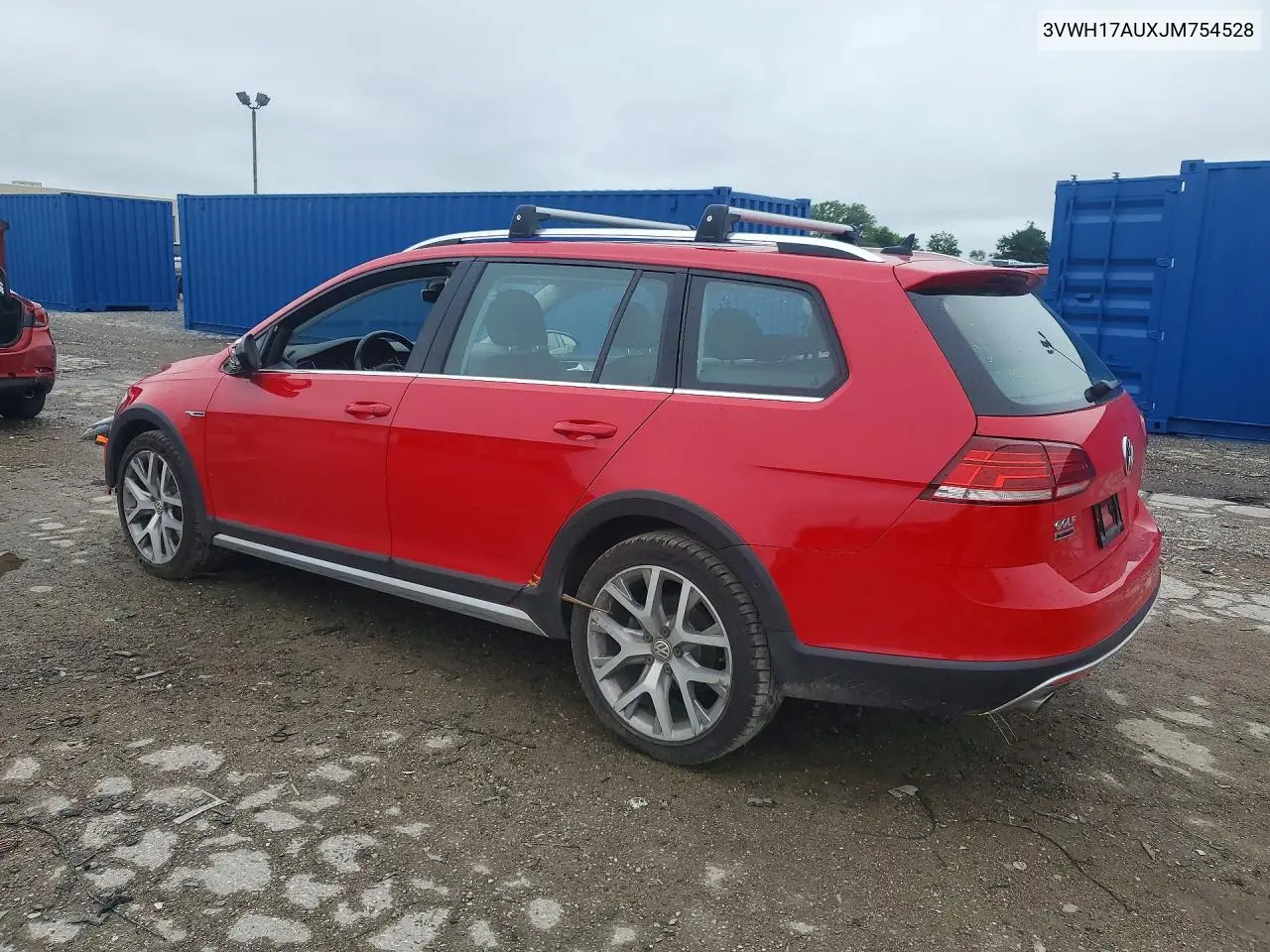 2018 Volkswagen Golf Alltrack S VIN: 3VWH17AUXJM754528 Lot: 57376146