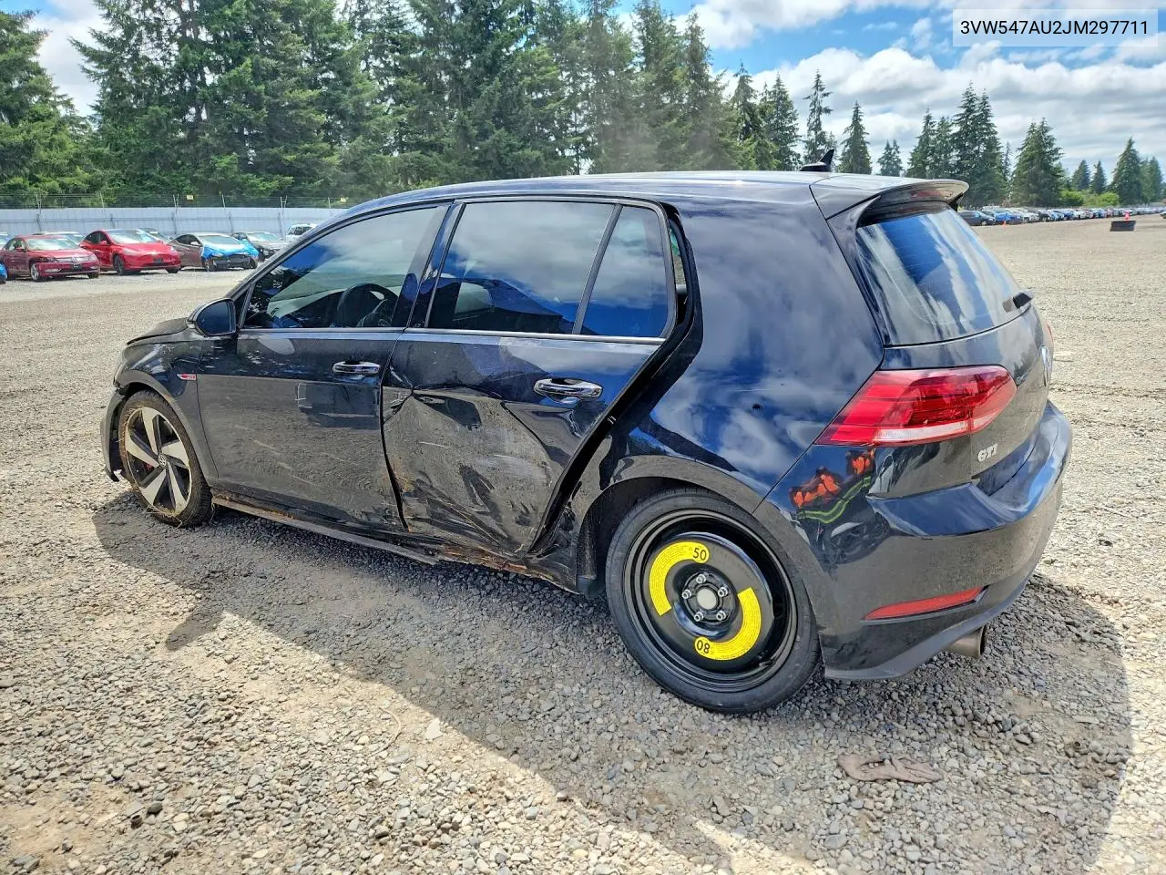 2018 Volkswagen Gti S VIN: 3VW547AU2JM297711 Lot: 57573196