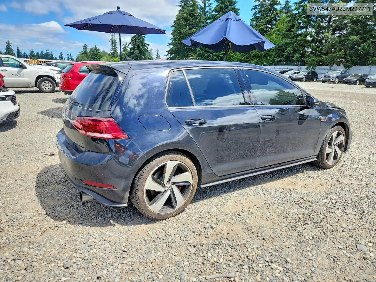 2018 Volkswagen Gti S VIN: 3VW547AU2JM297711 Lot: 57573196