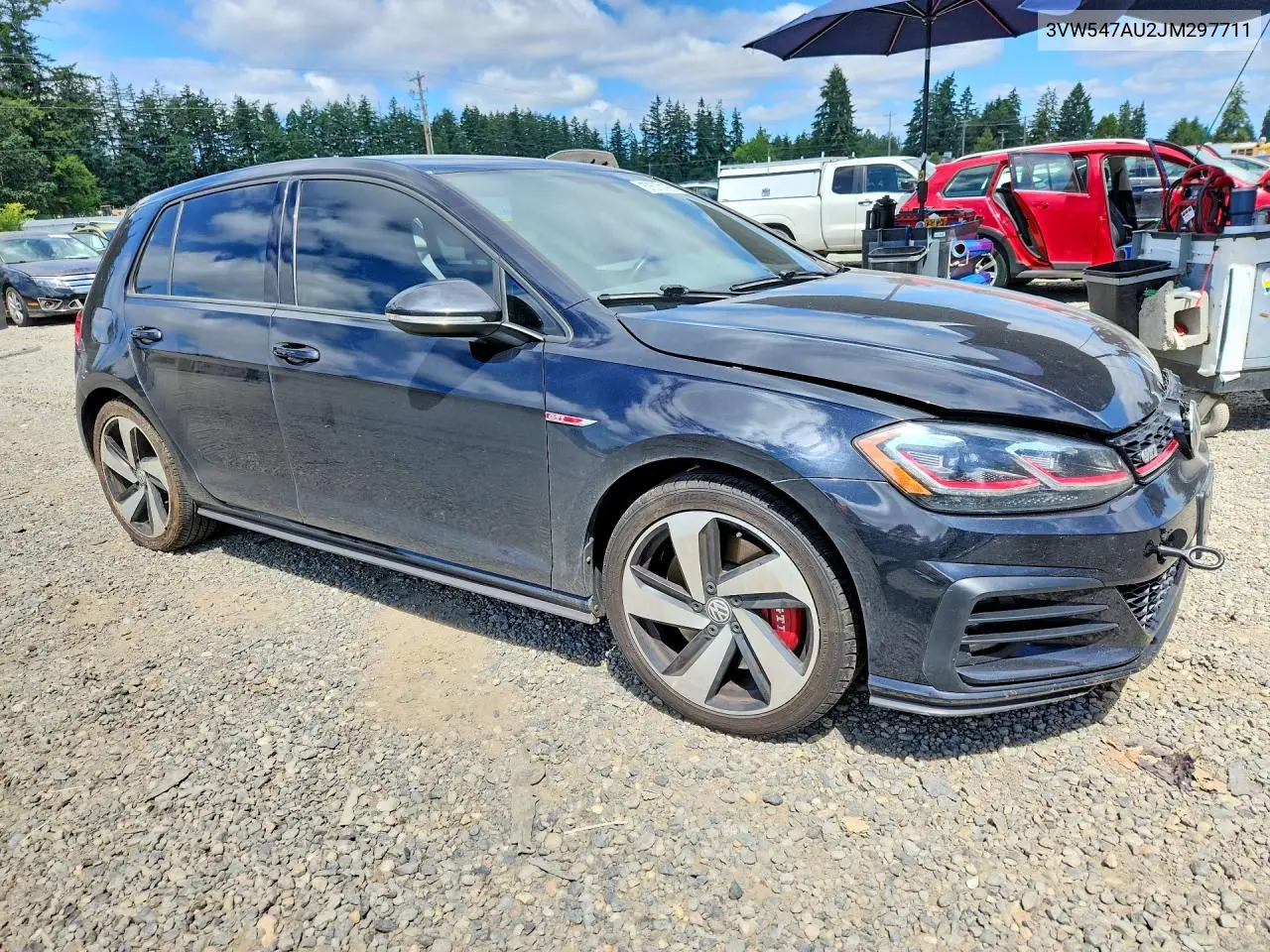 2018 Volkswagen Gti S VIN: 3VW547AU2JM297711 Lot: 57573196