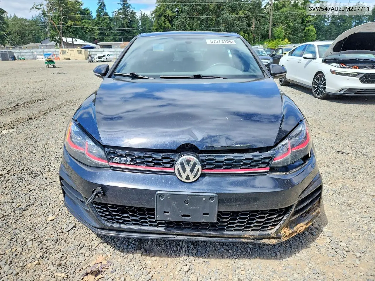2018 Volkswagen Gti S VIN: 3VW547AU2JM297711 Lot: 57573196