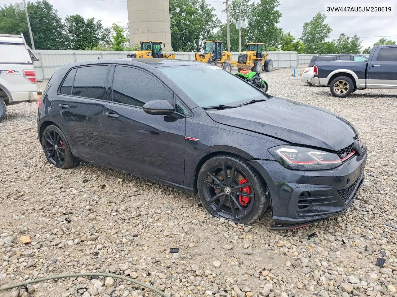 2018 Volkswagen Gti S VIN: 3VW447AU5JM250619 Lot: 57656006