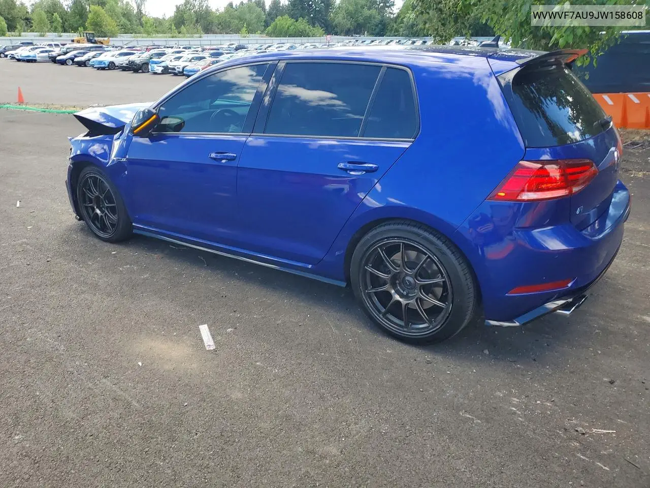 2018 Volkswagen Golf R VIN: WVWVF7AU9JW158608 Lot: 57877216