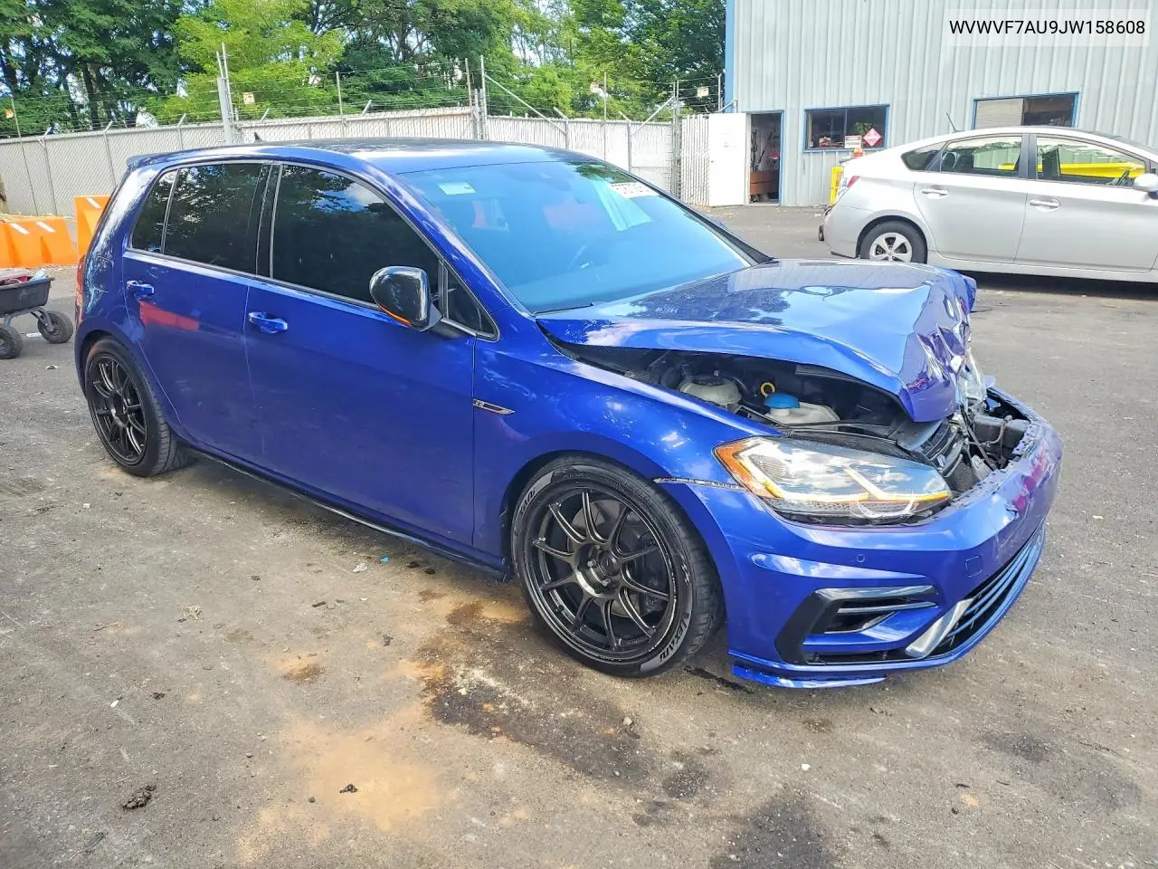 2018 Volkswagen Golf R VIN: WVWVF7AU9JW158608 Lot: 57877216