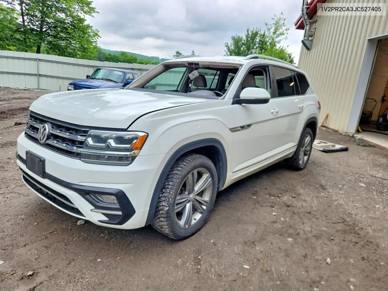 2018 Volkswagen Atlas Se VIN: 1V2PR2CA3JC527405 Lot: 58628476