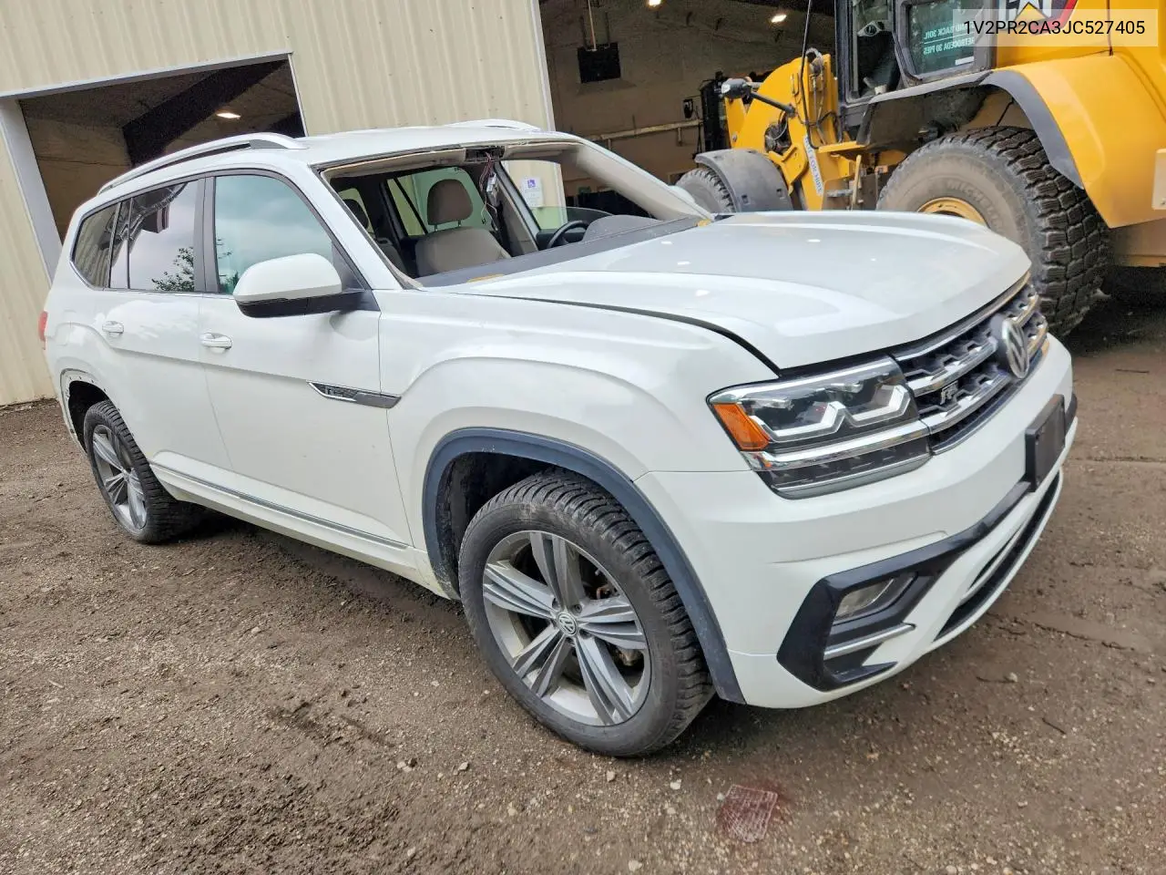 2018 Volkswagen Atlas Se VIN: 1V2PR2CA3JC527405 Lot: 58628476