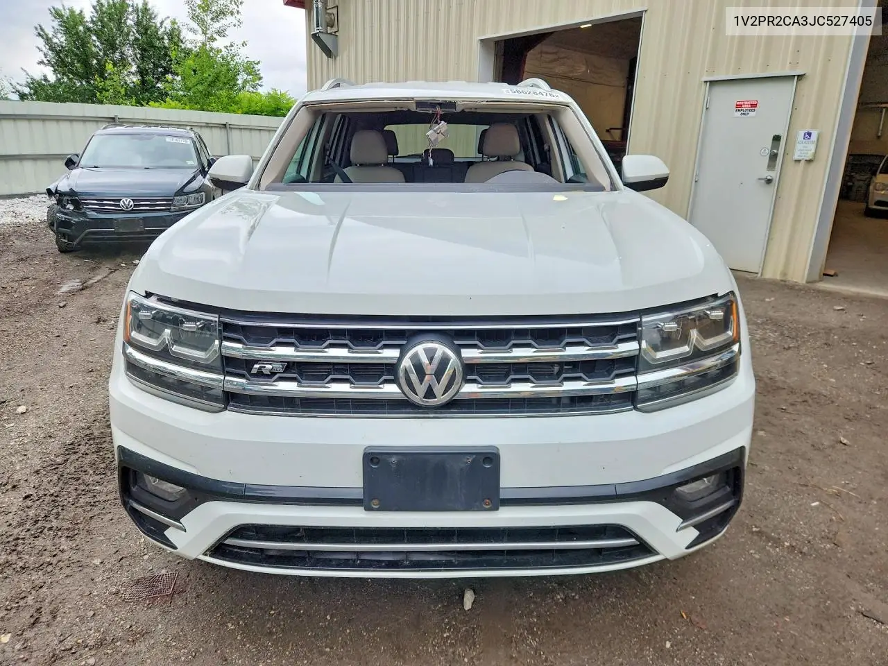 2018 Volkswagen Atlas Se VIN: 1V2PR2CA3JC527405 Lot: 58628476