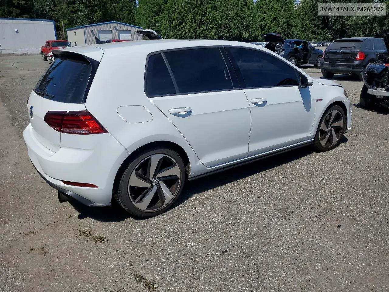 2018 Volkswagen Gti S/Se VIN: 3VW447AUXJM266072 Lot: 58822526