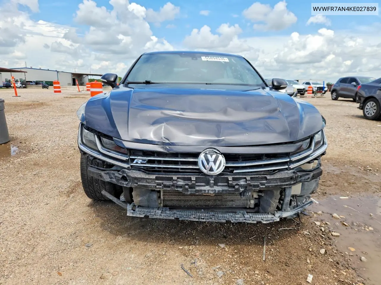 2019 Volkswagen Arteon Se VIN: WVWFR7AN4KE027839 Lot: 55894536