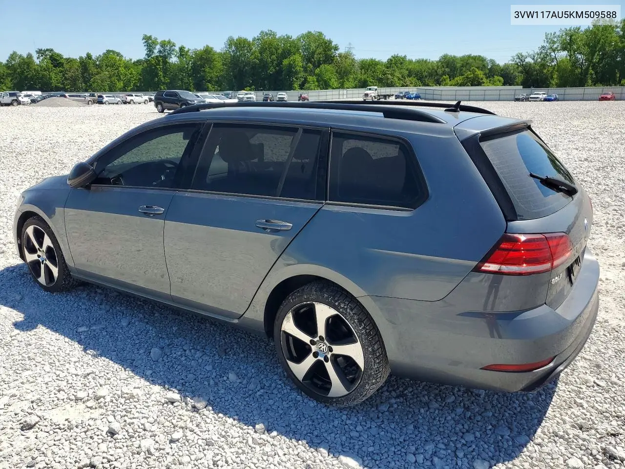 2019 Volkswagen Golf Sportwagen S VIN: 3VW117AU5KM509588 Lot: 56097626