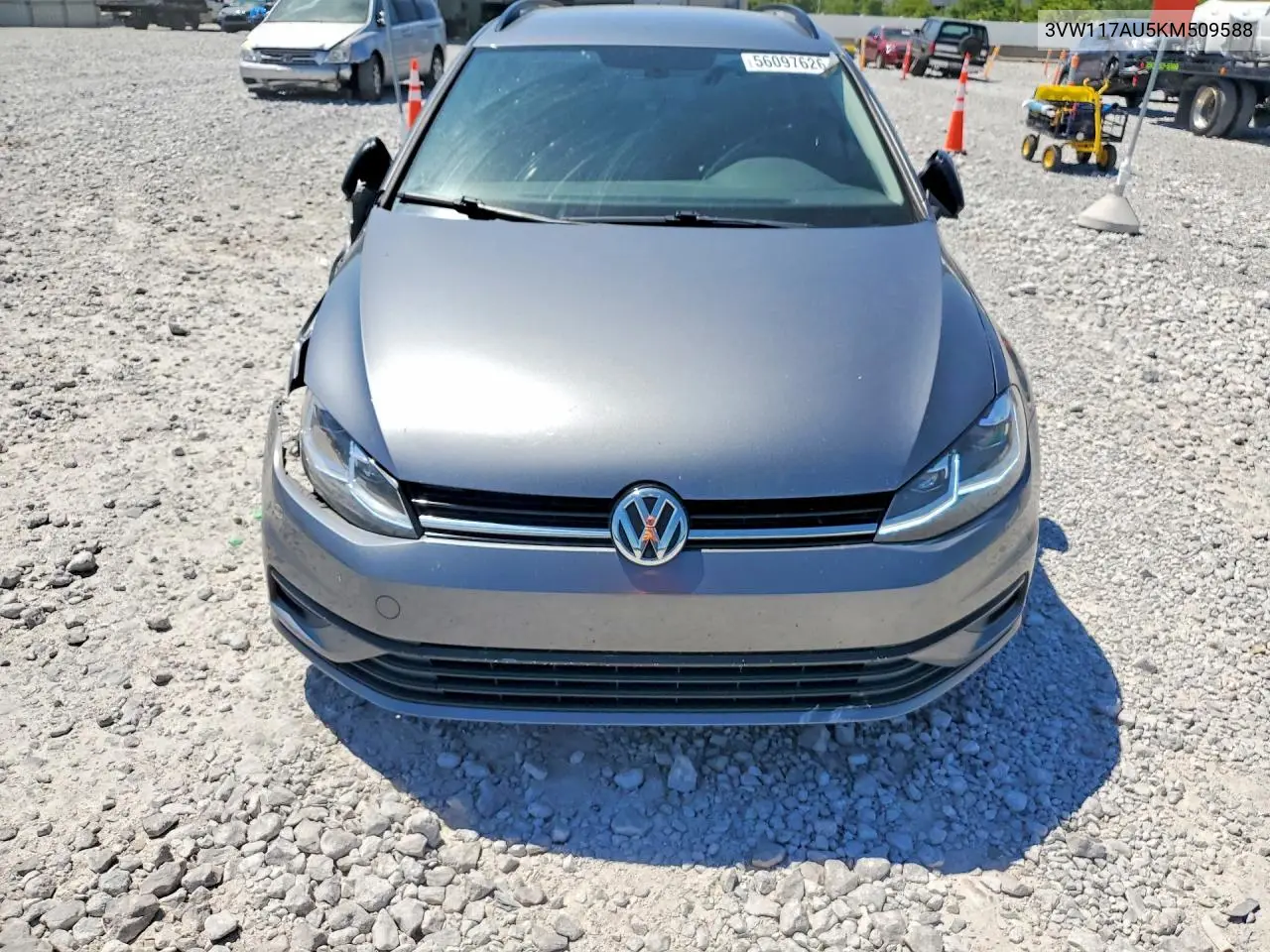 2019 Volkswagen Golf Sportwagen S VIN: 3VW117AU5KM509588 Lot: 56097626