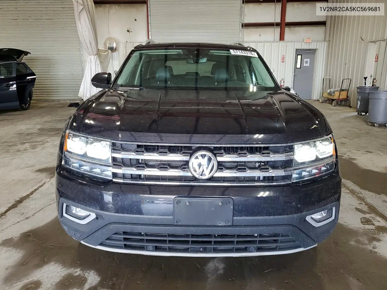 2019 Volkswagen Atlas Sel Premium VIN: 1V2NR2CA5KC569681 Lot: 57143316
