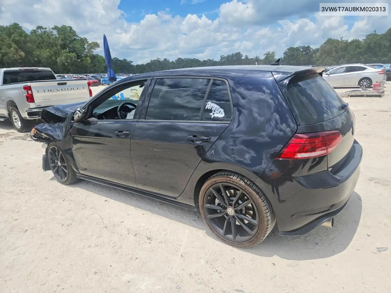 2019 Volkswagen Gti S VIN: 3VW6T7AU8KM020313 Lot: 57674206