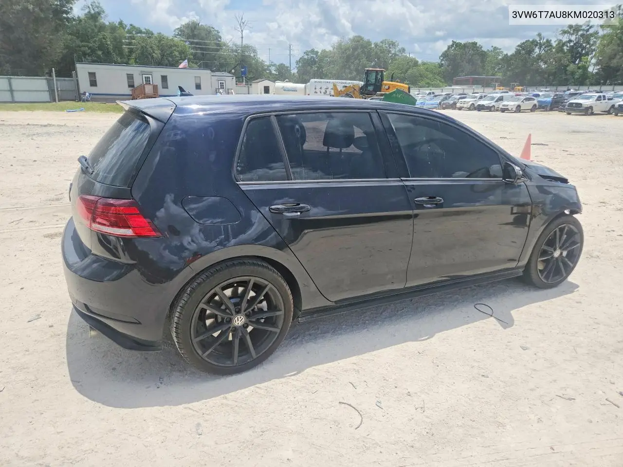 2019 Volkswagen Gti S VIN: 3VW6T7AU8KM020313 Lot: 57674206