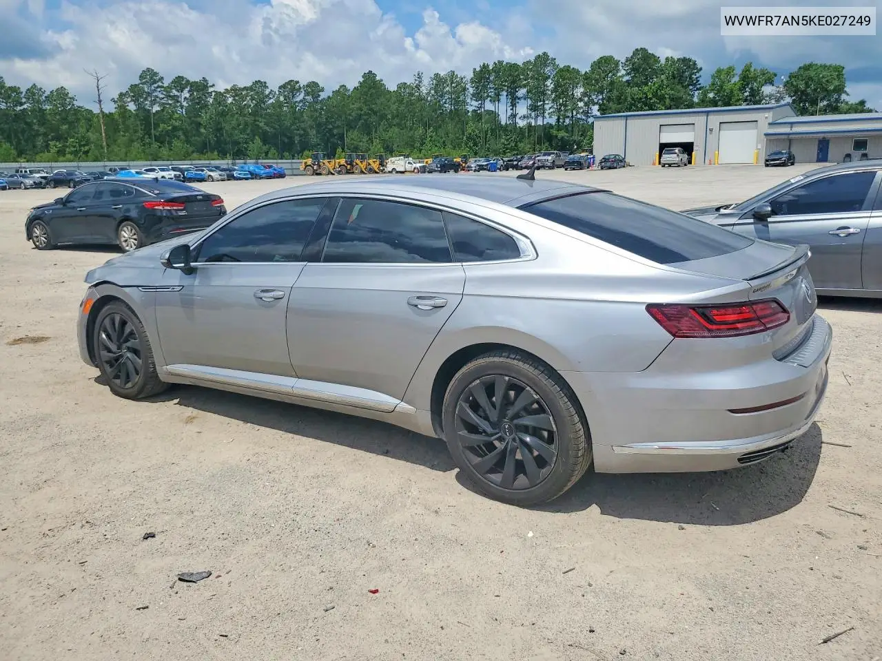 2019 Volkswagen Arteon Se VIN: WVWFR7AN5KE027249 Lot: 58017636