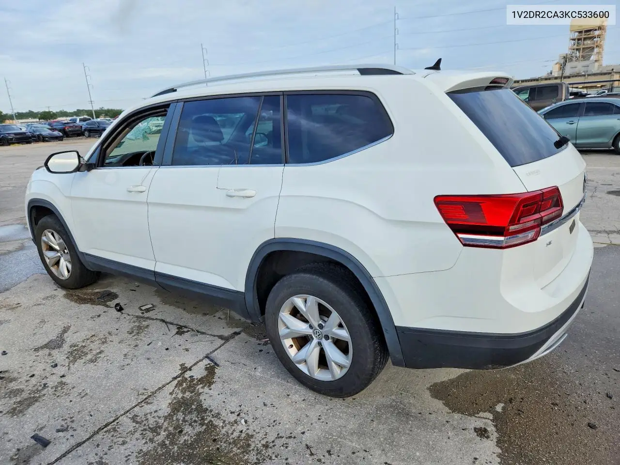 2019 Volkswagen Atlas Se VIN: 1V2DR2CA3KC533600 Lot: 58375876