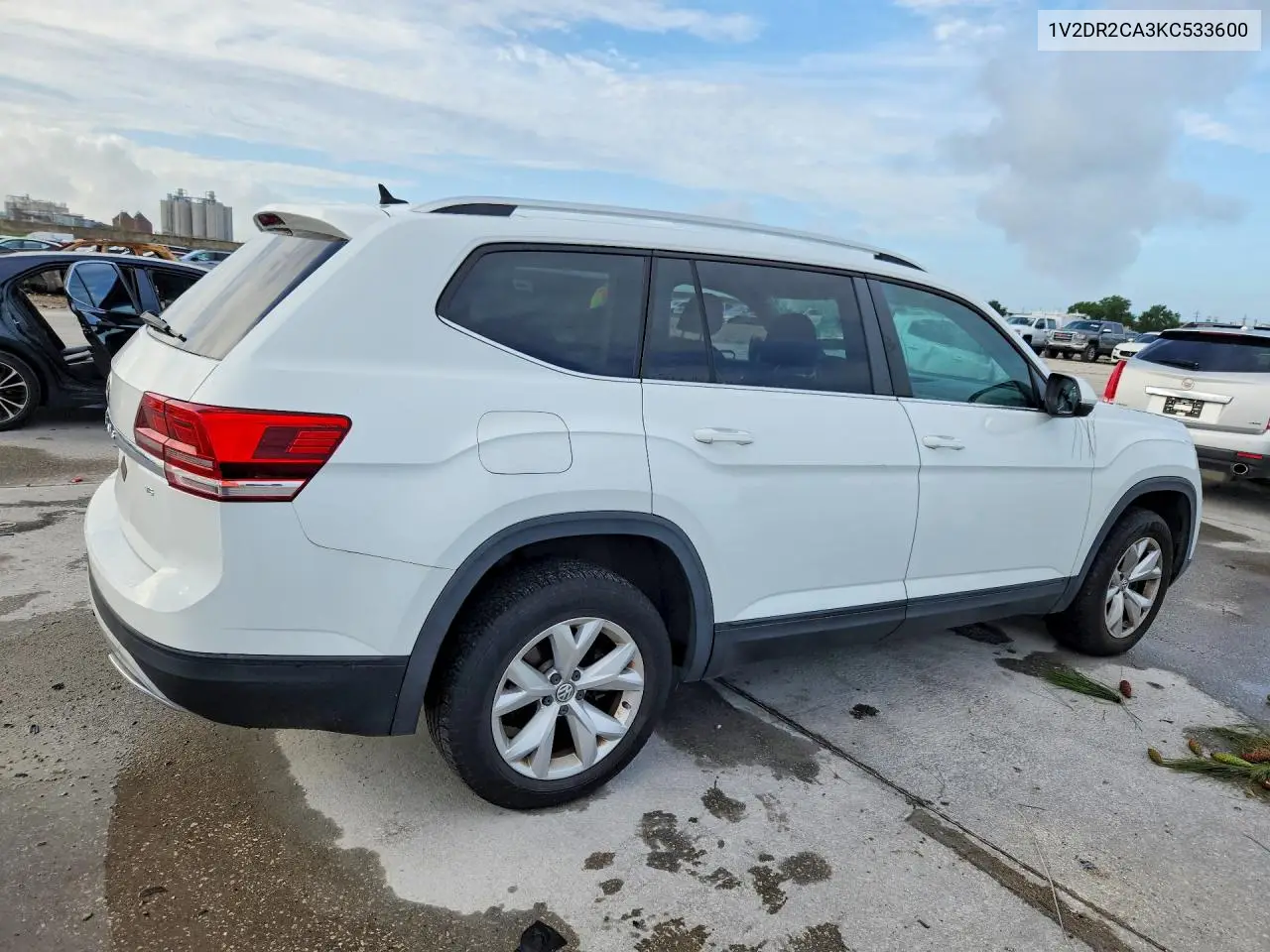 2019 Volkswagen Atlas Se VIN: 1V2DR2CA3KC533600 Lot: 58375876
