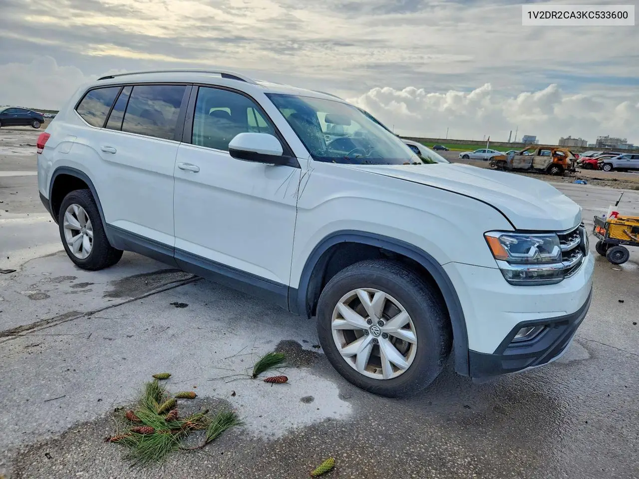 2019 Volkswagen Atlas Se VIN: 1V2DR2CA3KC533600 Lot: 58375876