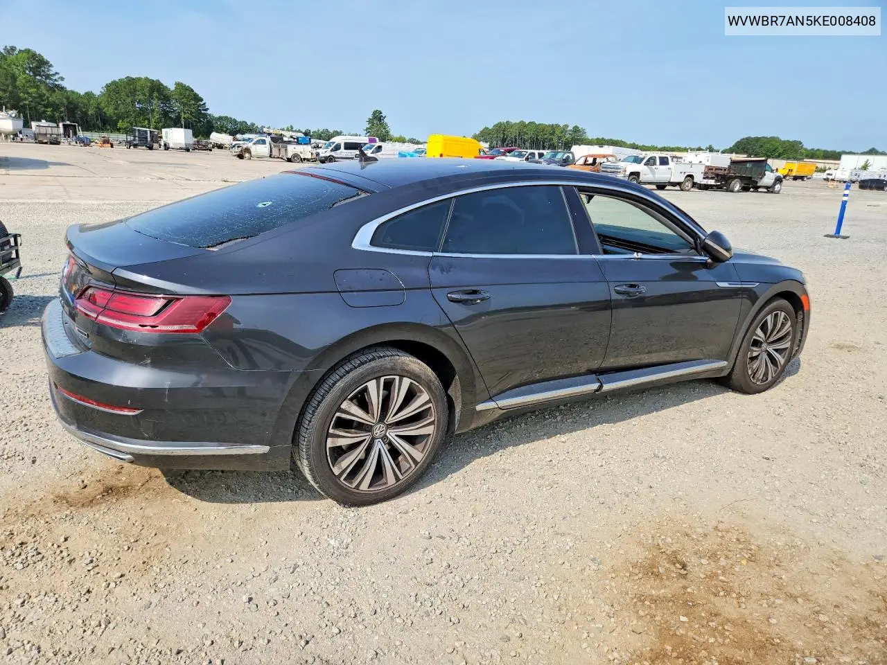 2019 Volkswagen Arteon Se VIN: WVWBR7AN5KE008408 Lot: 58396516