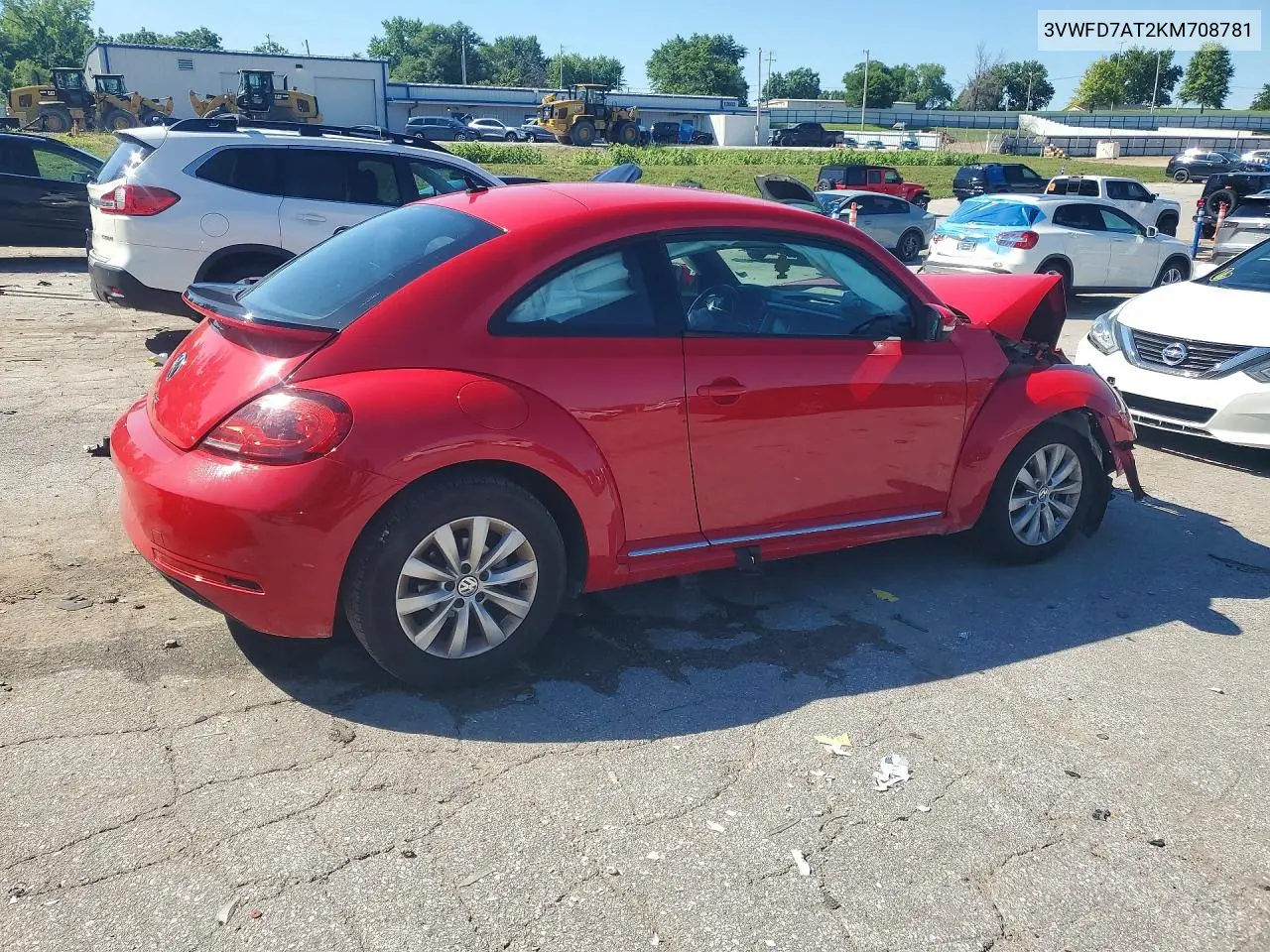 2019 Volkswagen Beetle VIN: 3VWFD7AT2KM708781 Lot: 58444796