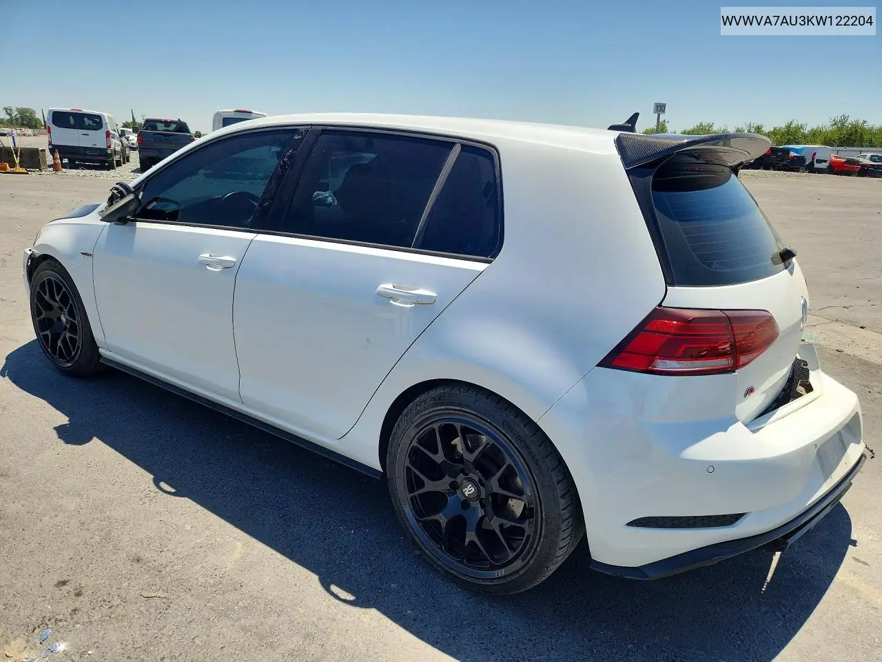 2019 Volkswagen Golf R VIN: WVWVA7AU3KW122204 Lot: 58519566