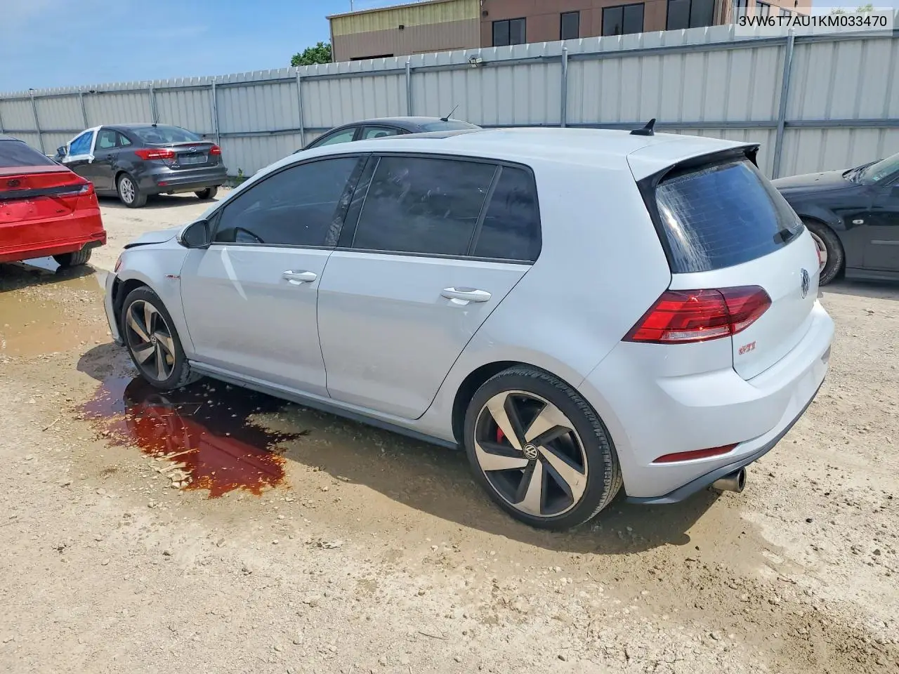 2019 Volkswagen Gti S VIN: 3VW6T7AU1KM033470 Lot: 58586726