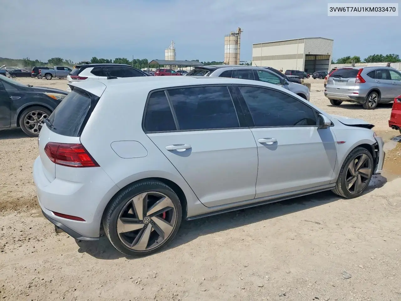 2019 Volkswagen Gti S VIN: 3VW6T7AU1KM033470 Lot: 58586726