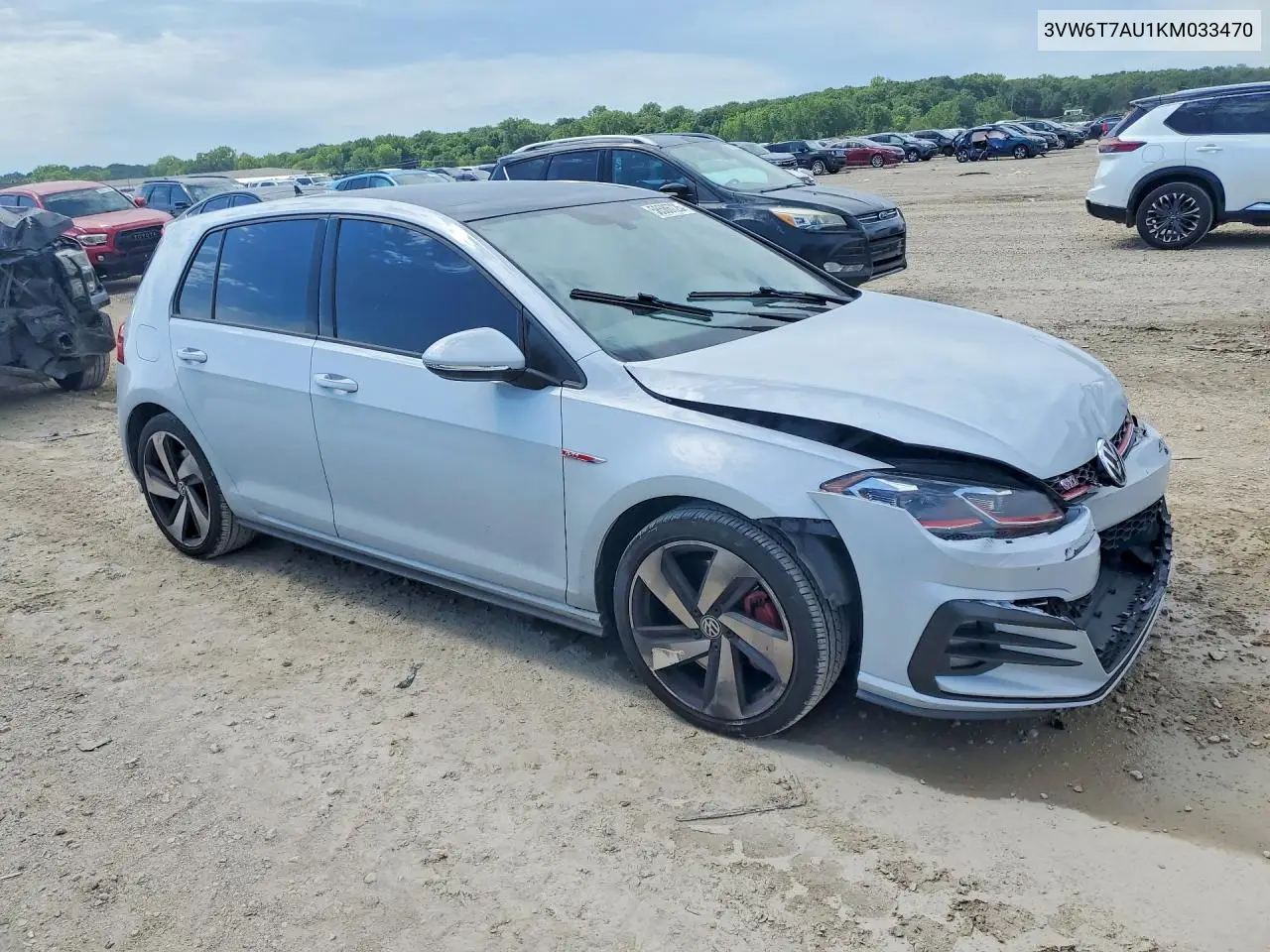 2019 Volkswagen Gti S VIN: 3VW6T7AU1KM033470 Lot: 58586726