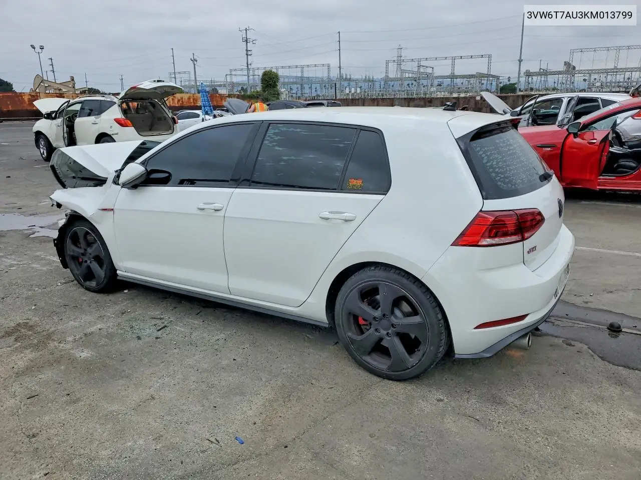 2019 Volkswagen Gti S VIN: 3VW6T7AU3KM013799 Lot: 58746196