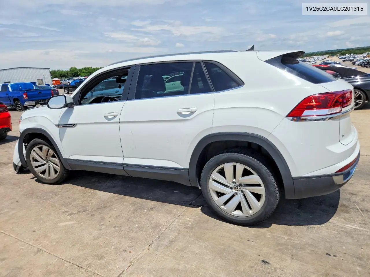 2020 Volkswagen Atlas Cross Sport Se VIN: 1V25C2CA0LC201315 Lot: 55269456