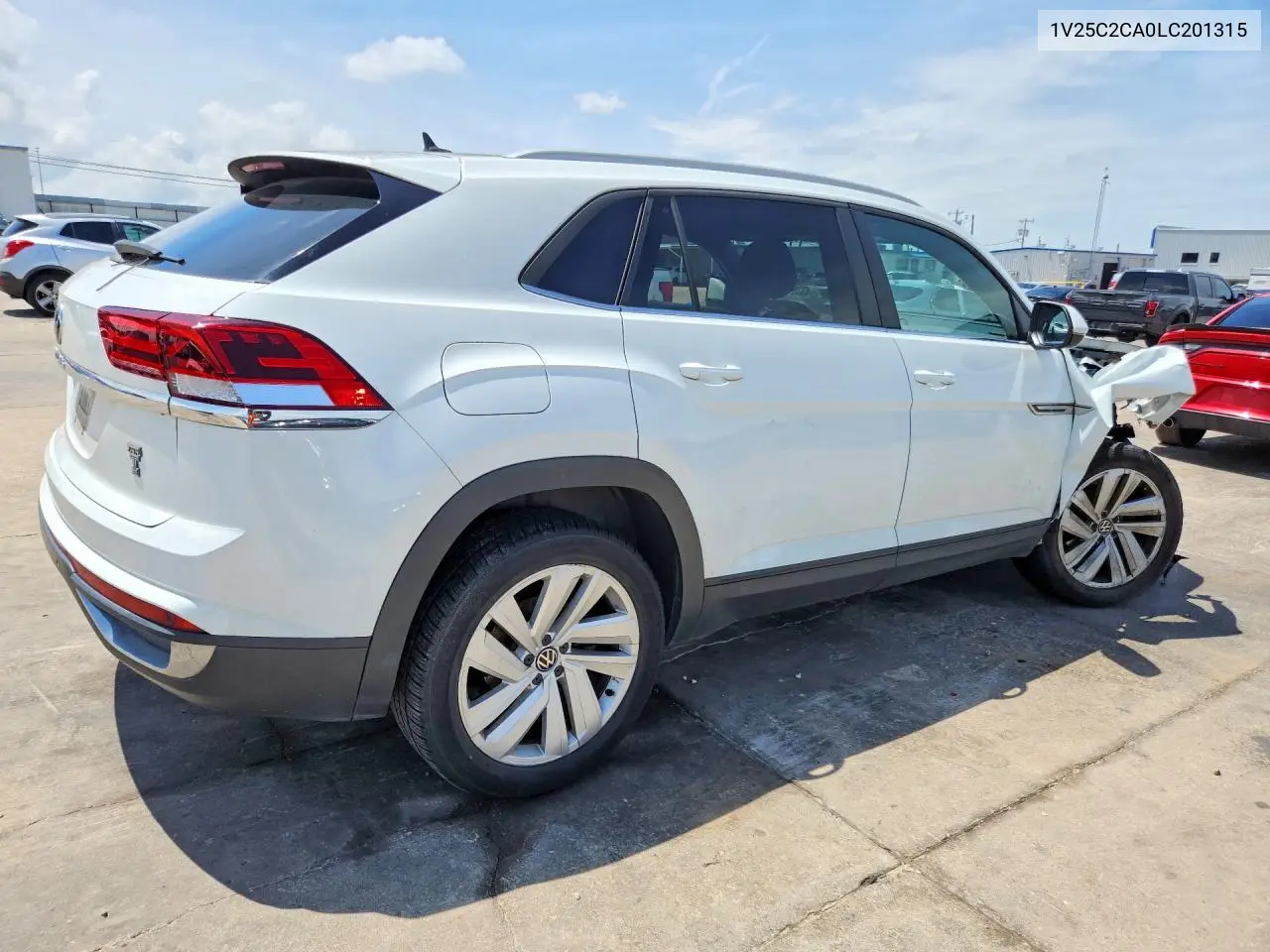 2020 Volkswagen Atlas Cross Sport Se VIN: 1V25C2CA0LC201315 Lot: 55269456