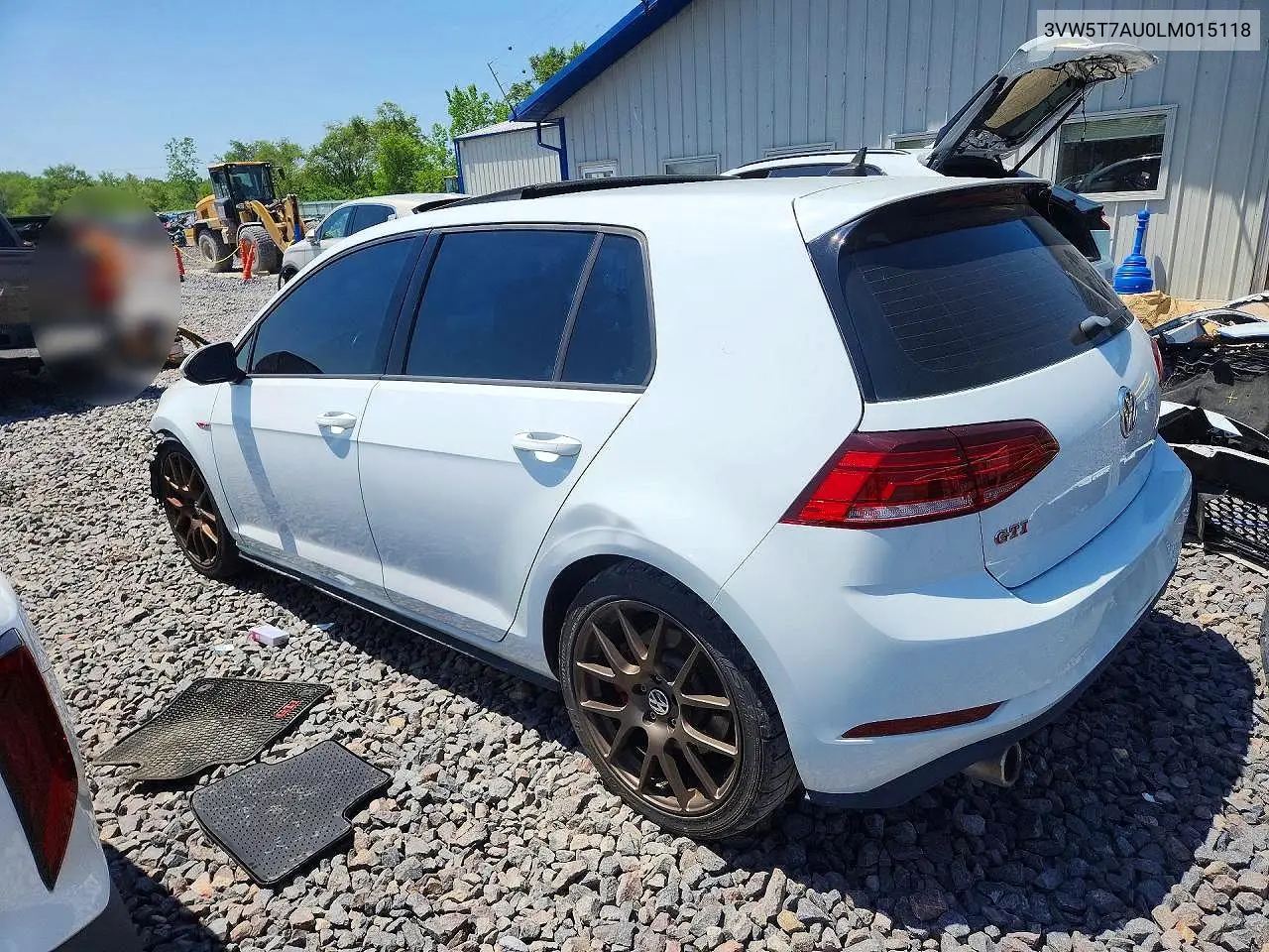 2020 Volkswagen Gti S VIN: 3VW5T7AU0LM015118 Lot: 55574726