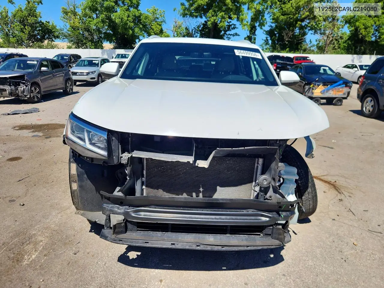 2020 Volkswagen Atlas Cross Sport Se VIN: 1V25E2CA9LC219080 Lot: 56499956