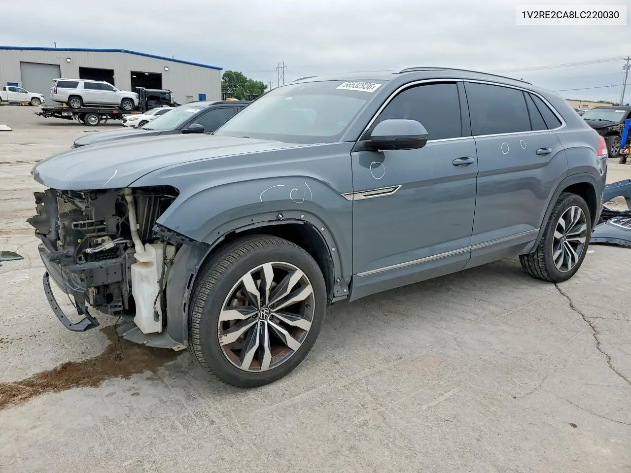 2020 Volkswagen Atlas Cross Sport Sel R-Line VIN: 1V2RE2CA8LC220030 Lot: 56532936