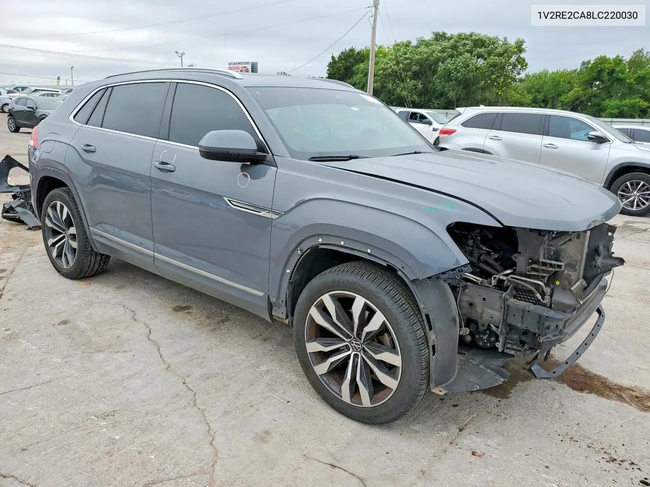 2020 Volkswagen Atlas Cross Sport Sel R-Line VIN: 1V2RE2CA8LC220030 Lot: 56532936